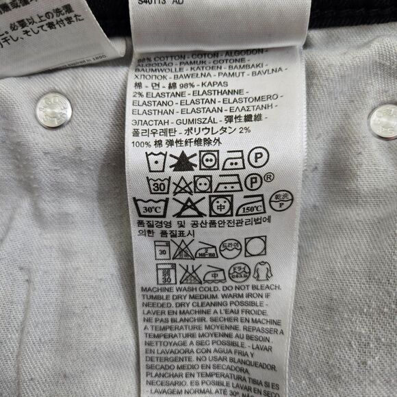 Levi's 559 Men 32X32 (34X30) Black Straight Leg Jeans - Picture 8 of 13